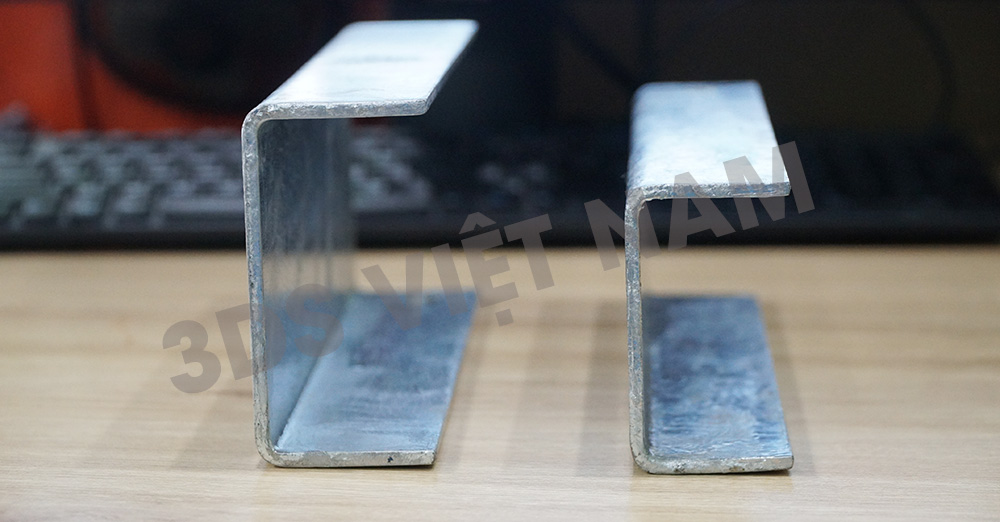 Thông số kỹ thuật của Thanh U chấn